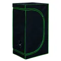 Grow Zelt für Pflanzen Zuchtzelt Gewächshaus Box Garten Anzucht Gemüse Kräuter Grow Schrank Indoor 120 x 60 x 180 cm Blumen klein Tomaten Hydro Green Kingpower - Thumbnail 9