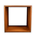 Köhko® Designer Pflanzrahmen (Ohne Boden) aus Cortenstahl als Bausatz QUADER 80x80x50 cm…… - Thumbnail 10