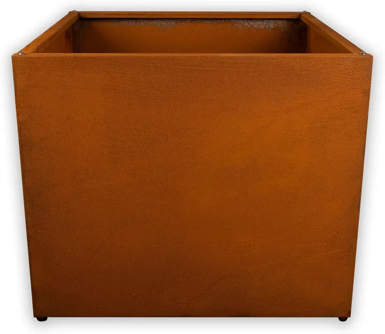 Köhko® Designer Hochbeet Rahmen (Ohne Boden) aus Cortenstahl als Bausatz TROG 120x50x40 cm… – Bild 8