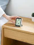 Govee Bluetooth Thermometer Hygrometer Innen, LCD Digital Temperatur luftfeuchtigkeitsmesser mit Benachrichtigungs Alarm, Präzise Thermo-Hygrometer mit APP, Datenspeicherung für Gewächshaus Weinkeller - Thumbnail 8
