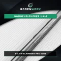 Gewächshausklammern aus 304 Edelstahl (rostfrei) - 100 Stück - Gewächshausklemmen mit hoher Spannkraft - Montageklammern für Glashaus – Gewächshaus Zubehör - 95 x 40 mm - 1,6 mm Dicke - Thumbnail 3