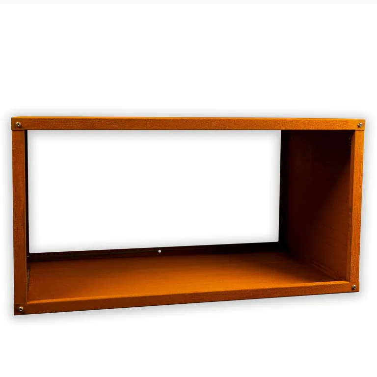 Köhko® Designer Hochbeet Rahmen (Ohne Boden) aus Cortenstahl als Bausatz TROG 80x40x40 cm… – Bild 2