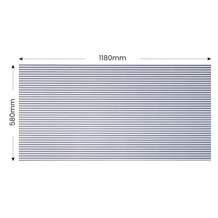 Home Deluxe - Hohlkammerstegplatten VARUS - UV-Geschützt - 15-teiliges Set I Hohlkammerplatten, Gewächshaus, Doppelstegplatte – Bild 7