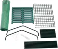 Gardebruk® Gewächshaus Foliengewächshaus platzsparend & stabil mit 3 Ablagen & aufrollbarer Tür Balkon Garten Tomatengewächshaus 126x49x69cm - Thumbnail 5