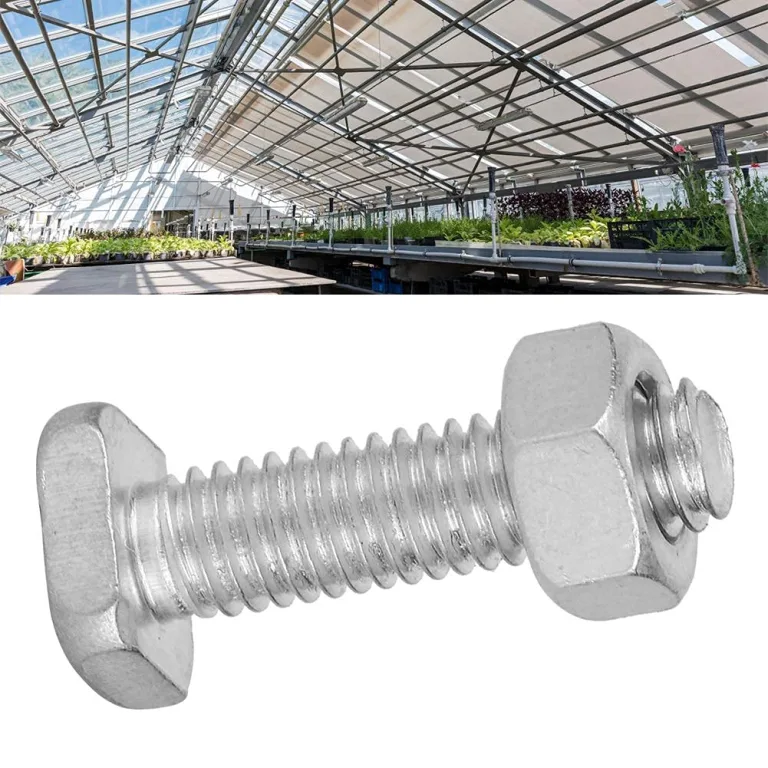 Muttern Schrauben - 20 Satz 22mm M6x22 Schrauben und M6 Mutter Aluminium Muttern & Schrauben Set Werkzeugzubehör für Gewächshaus – Bild 6