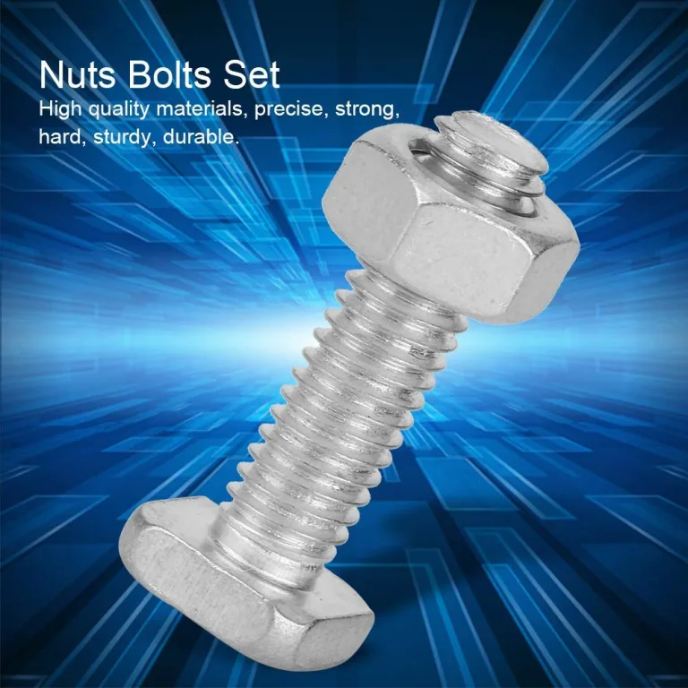 Muttern Schrauben - 20 Satz 22mm M6x22 Schrauben und M6 Mutter Aluminium Muttern & Schrauben Set Werkzeugzubehör für Gewächshaus – Bild 7