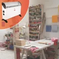 MAUK® Elektroheizung Steckdosenheizung | Frostwächter mit Thermostat 3 Stufen Konvektor | Heizgerät mit Tragegriff Camping Heizer 750/1250/2000 Watt Weiß elektrisch für Gewächshaus - Thumbnail 3