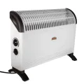 MAUK® Elektroheizung Steckdosenheizung | Frostwächter mit Thermostat 3 Stufen Konvektor | Heizgerät mit Tragegriff Camping Heizer 750/1250/2000 Watt Weiß elektrisch für Gewächshaus - Thumbnail 1