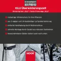 Noor Überwinterungszelt IGLU für Kübelpflanzen - wetterfestes UV-beständiges Winterschutzzelt - Robustes frostsicheres Foliengewächshaus mit 3-lagiger Luftpolsterfolie - Modell XL 180x180x220 cm - Thumbnail 2