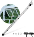 HERCHR Gewächshaus Fensteröffner, Manuelle Aluminiumöffner Stay Kit Dachentlüftungsöffner Für Die Gartenarbeit, Fensterfeststeller, Fensterheber Gewächshaus - Thumbnail 8