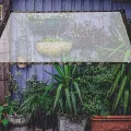 Plane Transparent 2x2m, FüR AußEnbereich Plane Durchsichtig Mit öSen Wasserdicht Folie Gewebeplane Wetterfeste Faltbar Planen, Allzweckplane FüR Schutz Vor Witterung,Seil Enthalten - Thumbnail 9
