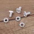 M6 Muttern und Bolzenset, 50 Stück, Käfigmuttern, CSK Bolzen, multifunktional, langlebig, Aluminium Muttern für Gewächshaus, Haus, Hof, Paneel Rack - Thumbnail 2