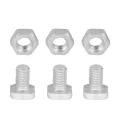 M6 Muttern und Bolzenset, 50 Stück, Käfigmuttern, CSK Bolzen, multifunktional, langlebig, Aluminium Muttern für Gewächshaus, Haus, Hof, Paneel Rack - Thumbnail 5