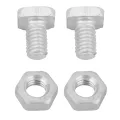 M6 Muttern und Bolzenset, 50 Stück, Käfigmuttern, CSK Bolzen, multifunktional, langlebig, Aluminium Muttern für Gewächshaus, Haus, Hof, Paneel Rack - Thumbnail 8