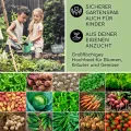 blumfeldt Hochbeet High Grow Straight Material: verzinkter Stahl. Durchmesser: 0,6 mm. Rostschutz. 4x Aluminium Schutzleisten. Maße: 100 x 60 x 100 cm. Volumen: 600 l. Anthrazit. - Thumbnail 6