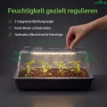 Romberg Lumio M LED Mini Gewächshaus mit LED Pflanzenbeleuchtung für Pflanzenanzucht, 5 W LED Wachstumslampe für Kräuter, Gemüse und Stecklinge, Indoor Anzuchtgewächshaus, 38 × 24 × 19 cm - Thumbnail 6