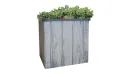 JUWEL Pflanzkasten Timber (Hochbeet für Balkon und Terrasse, mit wasserdichter Pflanzwanne, 130x60x40 cm, einfacher Aufbau durch Stecksystem, inkl. Ablaufschlauch, Pflanzbereich 20 cm hoch) 20469 - Thumbnail 9