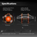Spider Farmer Rohrventilator 100mm/4 Inch Abluftset mit GGS Temp Feucht Controller, Aktivkohlefilter Schlauch Abluft Lüfter, Belüftungssystem Lüftungsset für Growzelt, Growbox - Thumbnail 9