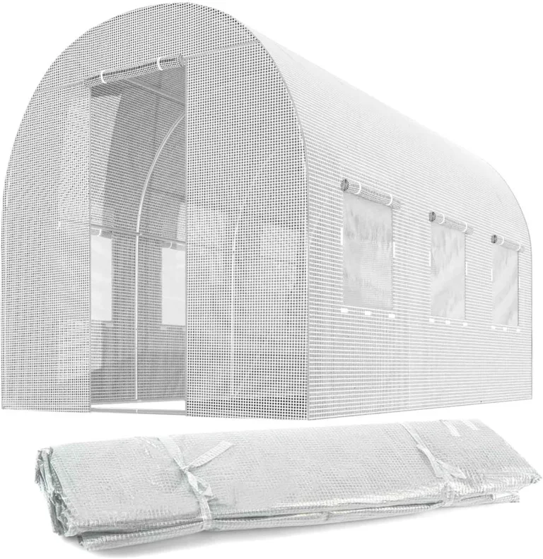 Ersatzfolie für Folientunnel Gartentunnel Gewächshaus Verschiedene Größen PLONOS (2 x 3 m) – Bild 4