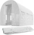 Ersatzfolie für Folientunnel Gartentunnel Gewächshaus Verschiedene Größen PLONOS (2 x 3 m) - Thumbnail 1