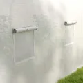 Outsunny Gewächshaus Gartentunnel Abm. 3,5L x 3l x 2H m Tür + 6 aufrollbare Fenster Verzinkter Stahl PE-Plane Hohe Dichte Weiß - Thumbnail 9