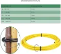 50 Blitzbinder 9cm - Pflanzenbinder für Gartenbau und Haushalt | Kabelbinder | Schlauchbinder | Universalbindung aus Gummi | 50 Stück | UV-beständig und elastisch | wiederverschließbar - Thumbnail 7