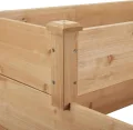 Yaheetech stapelbares Hochbeet 3 Etagen Blumentreppe Stufenbeet Garten Beete Pflanzenbeet Holz Frühbeet für Gemüse, Kräuter, Blumen, 3-stufig, Hellbraun - Thumbnail 6