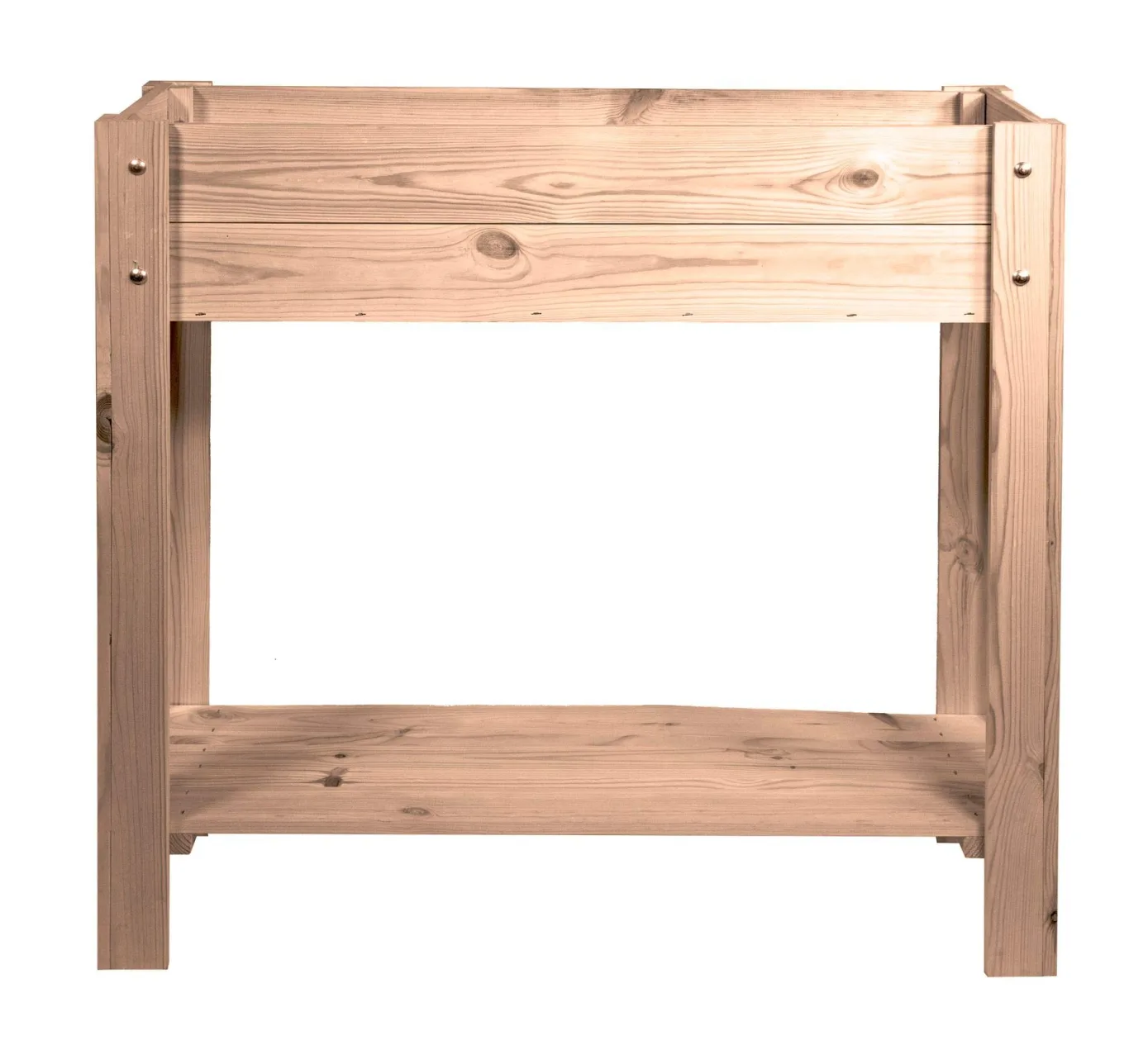 mgc24 Hochbeet Kiefernholz Dunkelbraun, 80 x 30 x 78cm, extra schmal | Stehender Pflanzkasten aus Holz, Für Garten/Terrasse/Balkon, vielseitig nutzbar, robust & stabil, einfache Montage - Bild 1