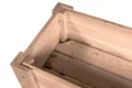 mgc24 Hochbeet Kiefernholz Dunkelbraun, 80 x 30 x 78cm, extra schmal | Stehender Pflanzkasten aus Holz, Für Garten/Terrasse/Balkon, vielseitig nutzbar, robust & stabil, einfache Montage - Thumbnail 3