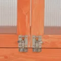 Gewächshaus schützt Pflanzen vor Wind und Wetter Treibhaus Garten Tomatenhaus witterungsbeständig Holz 75x47x109 cm - Thumbnail 7