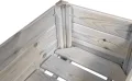 mgc24 Hochbeet Massiv für Kinder - Kiefernholz Grau rechteckig für Garten/Terrasse/Balkon - 79 x 40 x 50 cm - Thumbnail 2