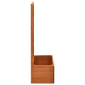 vidaXL Tannenholz Massiv Garten Spalier mit Blumenkasten Pflanzkasten Rankhilfe Rankkasten Rankgitter Blumenständer Blumenkübel Orange 50x25x90cm - Thumbnail 3