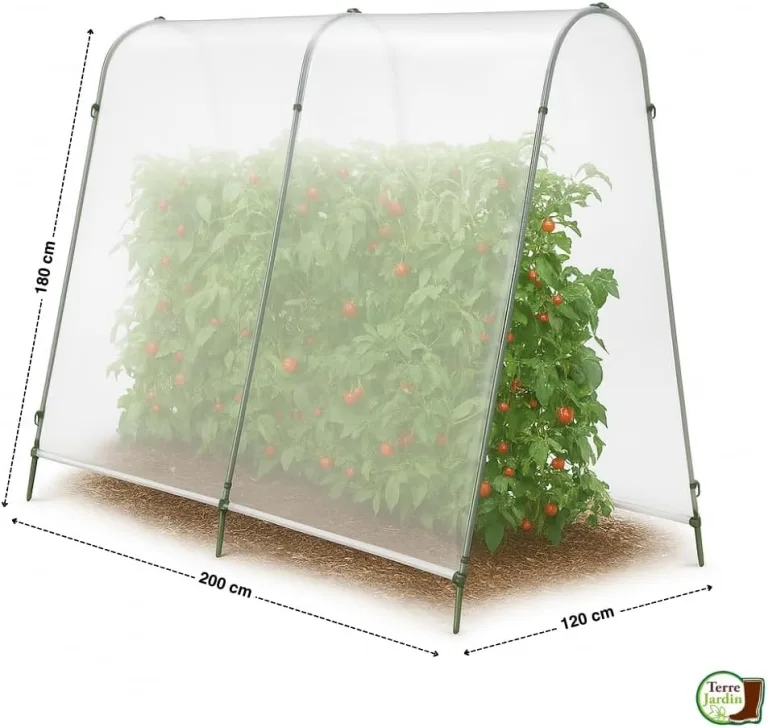 TERRE JARDIN Tomatengewächshaus mit Plane – Bild 4