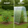 TERRE JARDIN Tomatengewächshaus mit Plane - Thumbnail 8