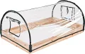 DEMA Foliengewächshaus Folienfrühbeet Gewächshaus Frühbeet Treibhaus mit Holzrahmen - Thumbnail 1