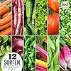 BIO Gartenjahr Samen Set I Gemüsesamen das ganze Jahr I 12 Monate Samen Gemüse I Gemüsesamen Set für Hochbeet, Balkon und Garten I Samen Set mit Gemüse Saatgut I 12er BIO Pflanzensamen Set – Bild 3