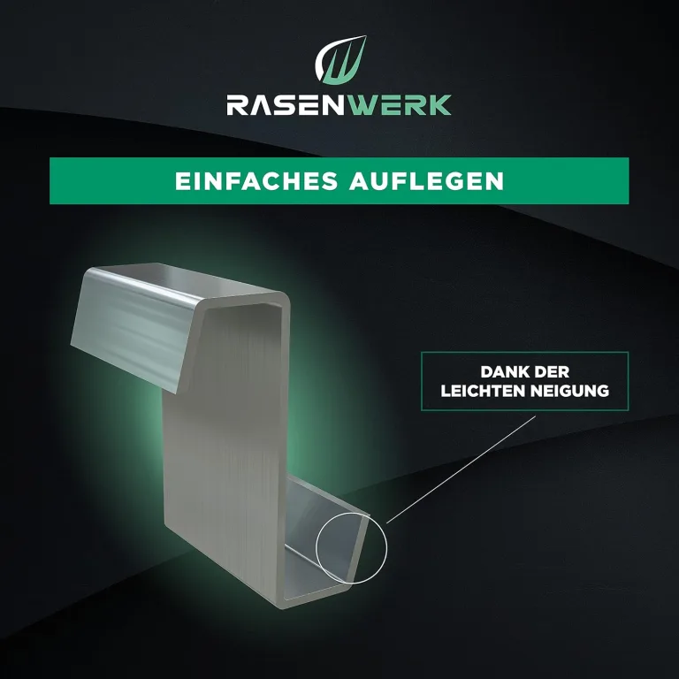 Z-Clips für Gewächshäuser - 100 Stück - aus AISI 304 rostfreiem Edelstahl - für max. 4mm starke Gewächshaus Glasplatten - Haken für Gewächshaus Platten – Bild 5