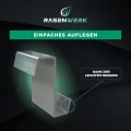 Z-Clips für Gewächshäuser - 100 Stück - aus AISI 304 rostfreiem Edelstahl - für max. 4mm starke Gewächshaus Glasplatten - Haken für Gewächshaus Platten - Thumbnail 5