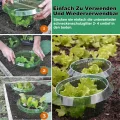 Upgrade Verstärkt Schnecken-Schutz | Schneckenkragen für Ihre Salatpflanzen und Kohl | Schneckenabwehr ohne Chemie |(68g/ stücke) - Thumbnail 8