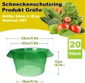 Upgrade Verstärkt Schnecken-Schutz | Schneckenkragen für Ihre Salatpflanzen und Kohl | Schneckenabwehr ohne Chemie |(68g/ stücke) - Thumbnail 11
