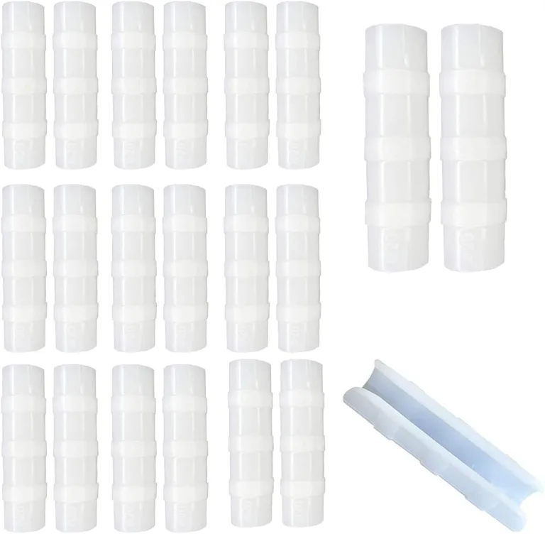 20 Stück Durchmesser 20 mm Gewächshaus Rahmen Rohr Tube Rod Clip Pflanze Kunststoff Film Net Feste Rohrschellen Anschluss Garten Schatten Zubehör Werkzeuge – Bild 6