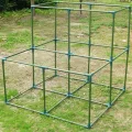 14 Stück Steckverbinder Rohrverbinder 3 Wege 4 Wege Verbindungsstücke, PVC Eckverbinder, für Gewächshäuser Rahmen Regale (Grün Set für 11mm) - Thumbnail 4