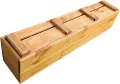 FKL Pflanzkasten aus Holz Pflanzkübel Kübel Kasten Garten Terrasse fertig montiert D27 (Eiche, 90 cm) - Thumbnail 5