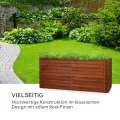 blumfeldt Rust Grow Hochbeet Gartenbeet, verzinktes Stahlblech, Materialstärke: 0,6 mm, einfache Montage, Rost-Finish, 200 x 90 x 100 cm (BxHxT) Rost - Thumbnail 2