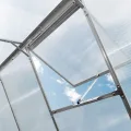 14x Polycarbonat Hohlkammerstegplatten (60.5 x 121cm) 4mm | 10,25 m² Doppelstegplatte für Gewächshaus, Garten Treibhaus Ersatzplatten - Thumbnail 8