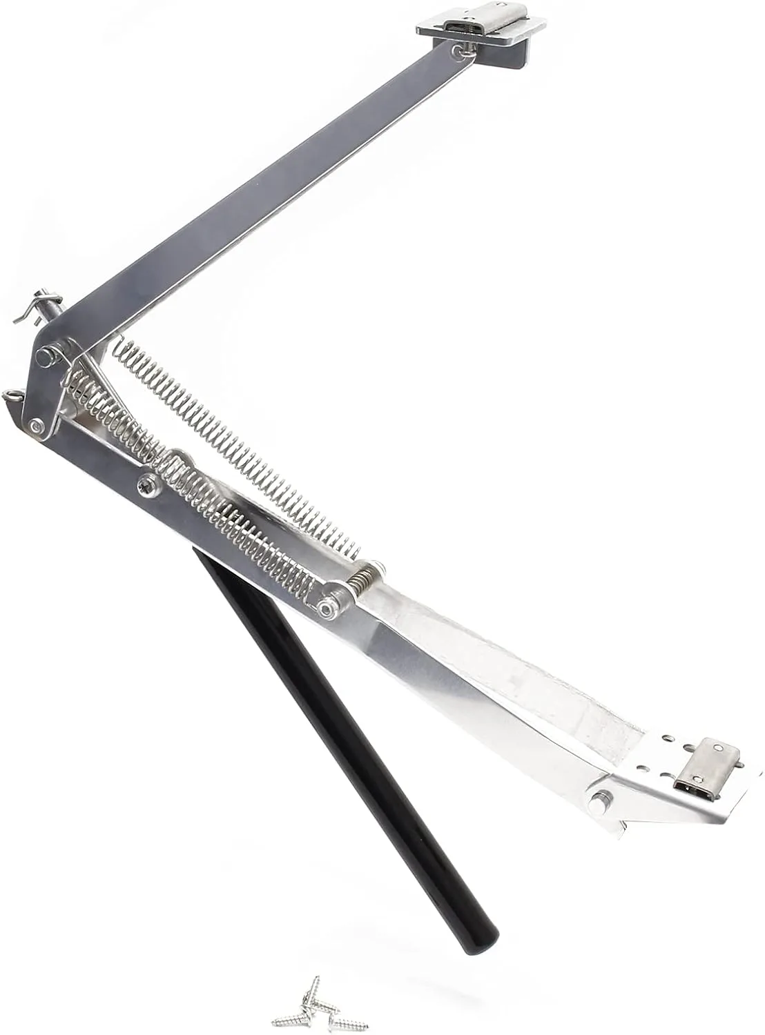 Wiltec Automatischer Fensteröffner Treibhaus, max. Öffnung 45 cm, max. Last 7 kg, Öffner für Frühbeet Gewächshaus stromfrei temperaturgesteuert - Bild 1