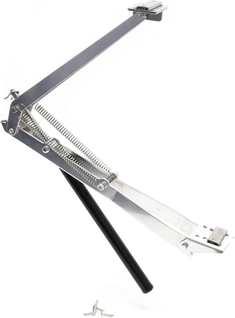 Wiltec Automatischer Fensteröffner Treibhaus, max. Öffnung 45 cm, max. Last 7 kg, Öffner für Frühbeet Gewächshaus stromfrei temperaturgesteuert – Bild 1