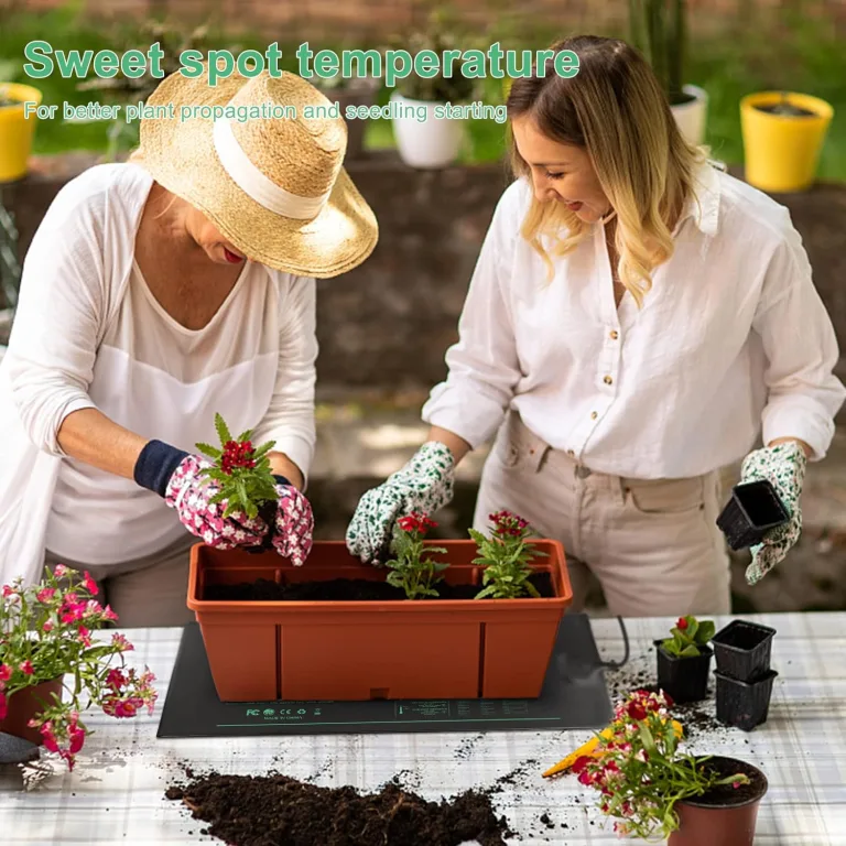 RIOGOO Heizmatte Wärmematte für Sämling Germination und Haustier,Wasserkultur-Samen-Reptil-Betriebsheizungs-Auflage mit Abschaltschutz sicher und haltbar 24 * 52cm CER bestätigt – Bild 6