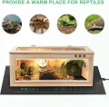 RIOGOO Heizmatte Wärmematte für Sämling Germination und Haustier,Wasserkultur-Samen-Reptil-Betriebsheizungs-Auflage mit Abschaltschutz sicher und haltbar 24 * 52cm CER bestätigt - Thumbnail 7