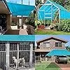 Uv-BestäNdiges 75% Pflanzen WäRmeisolations Netz,Anti-Aging Sonnenschutz Netz Atmungsaktives,Schattiernetz Blau Schattiernetz,FüR Fensterbank Garten Balkon-Schattennetz (7mx7m/23ftx23ft) – Bild 2